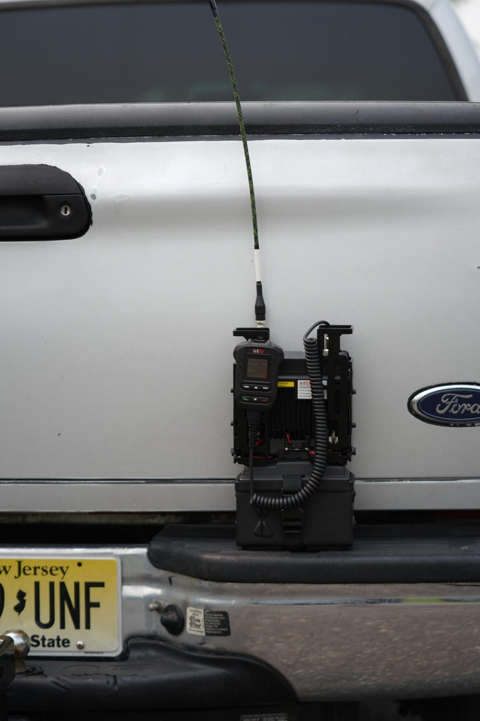 MANPACK carried and deployed off a vehicle