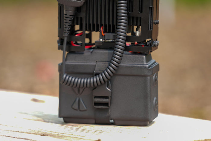 Armoloq MBS-1280 battery system with GoTAK triangle