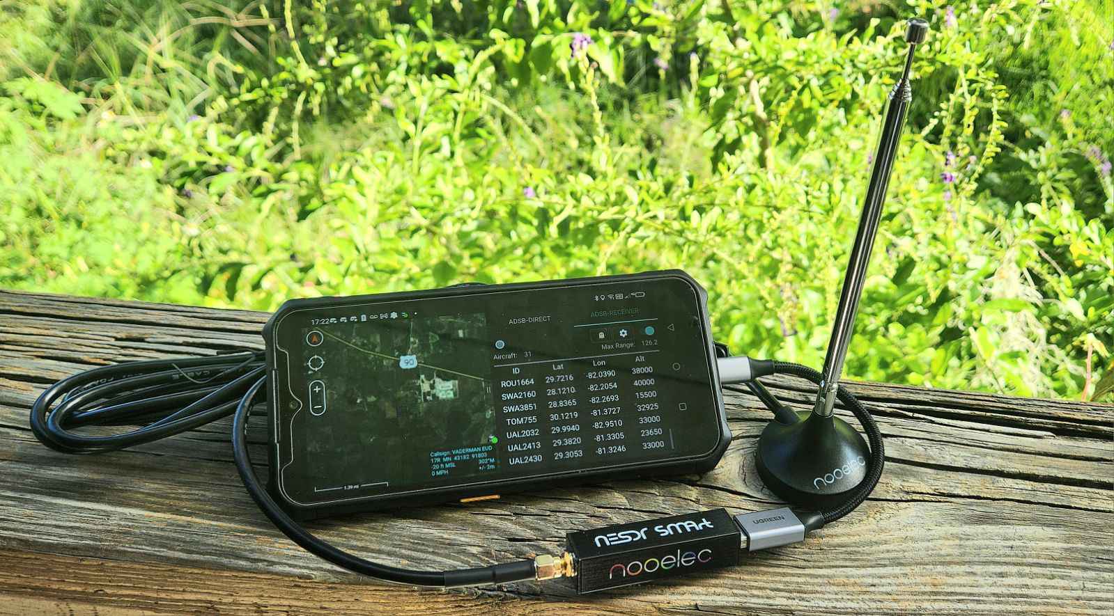 Atak Handheld Offline ADSB on ATAK with SDR using EUD V2 – Guerrilla Dynamics