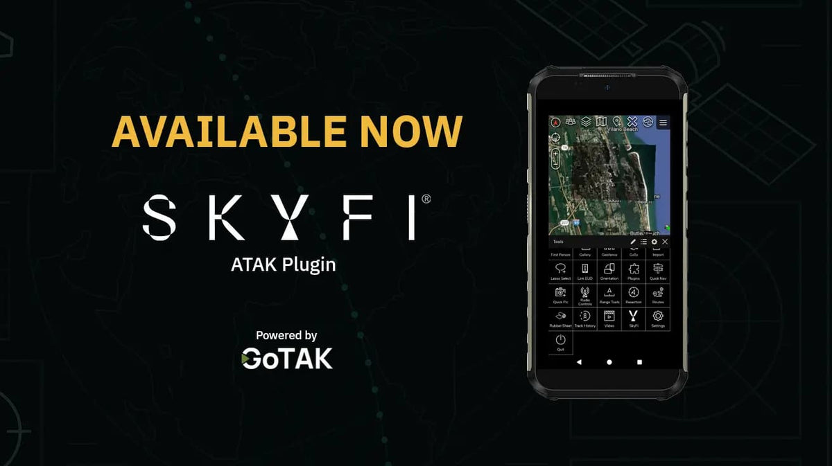 Real-Time Satellite Imagery Now in ATAK: SkyFi and GoTAK Deliver Taskable Commercial Satellite Imagery to the Field