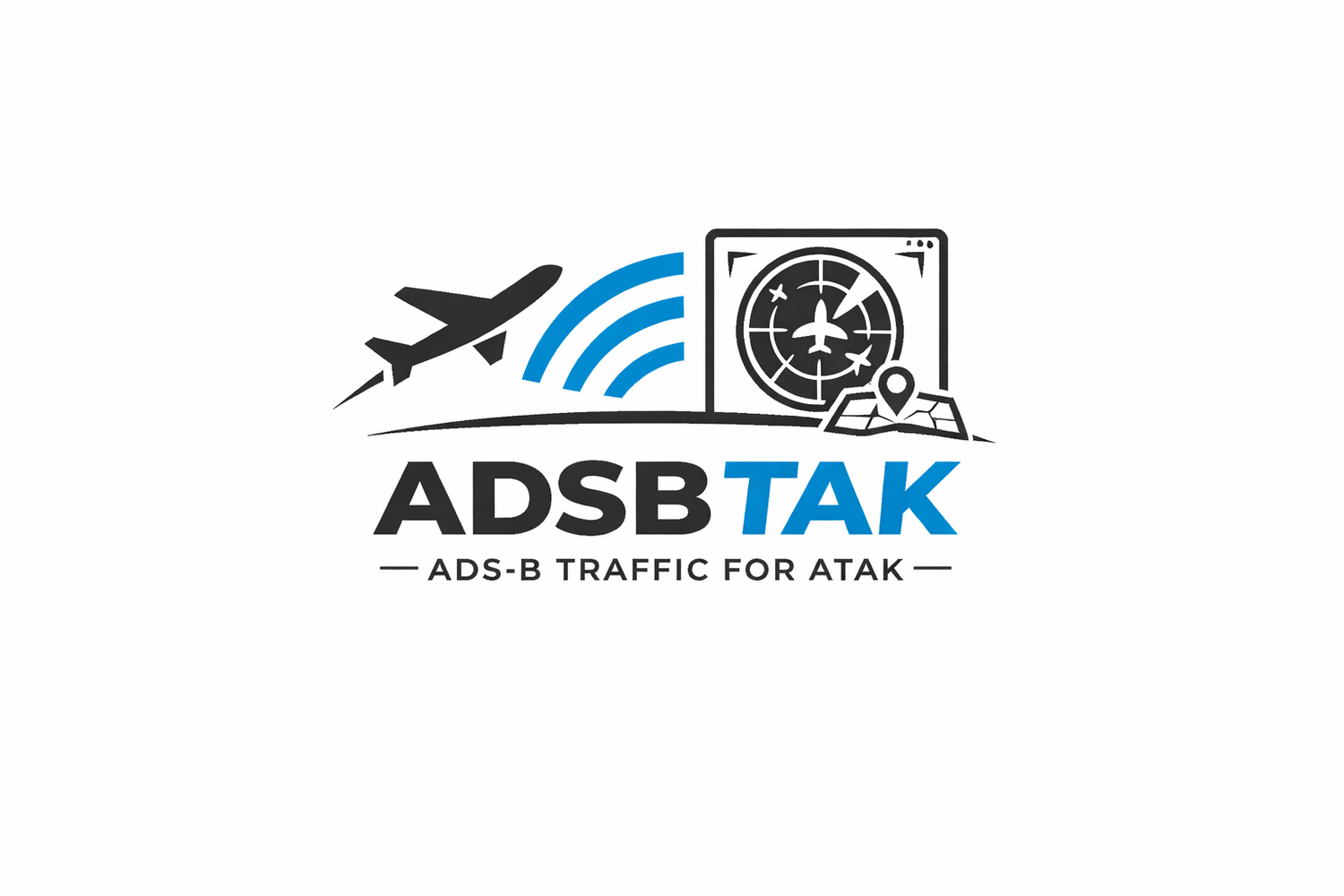 ADSBTAK: Real-Time ADS-B Flight Tracking Data Feed for TAK