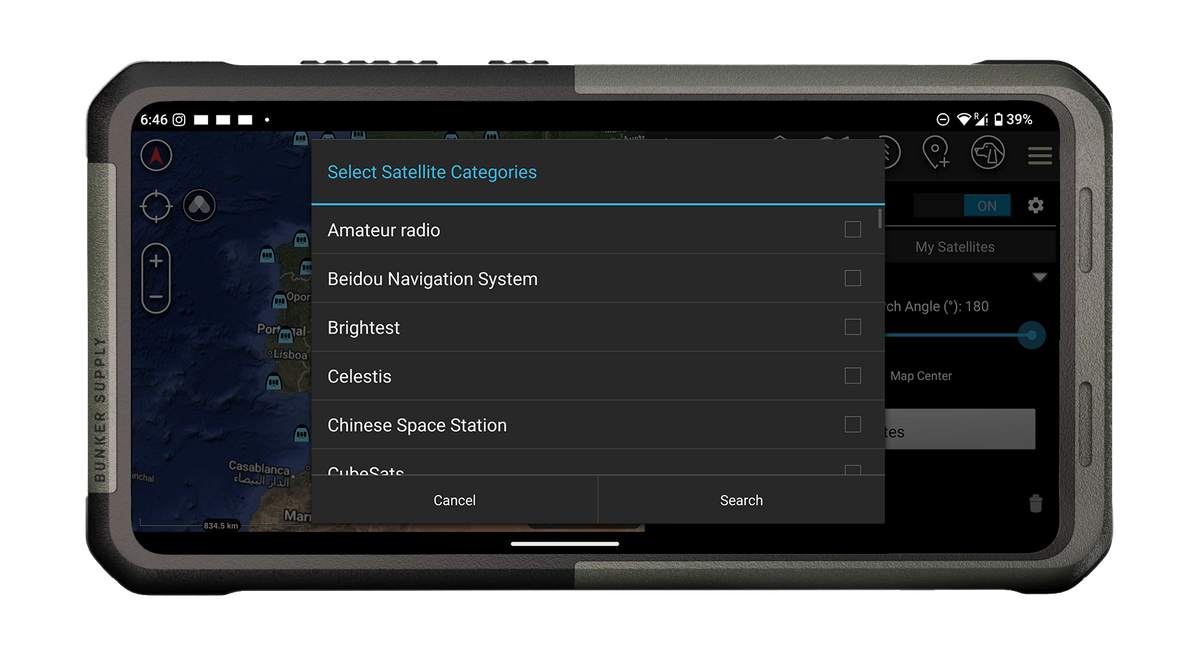 Satellites ATAK Plugin – Guerrilla Dynamics