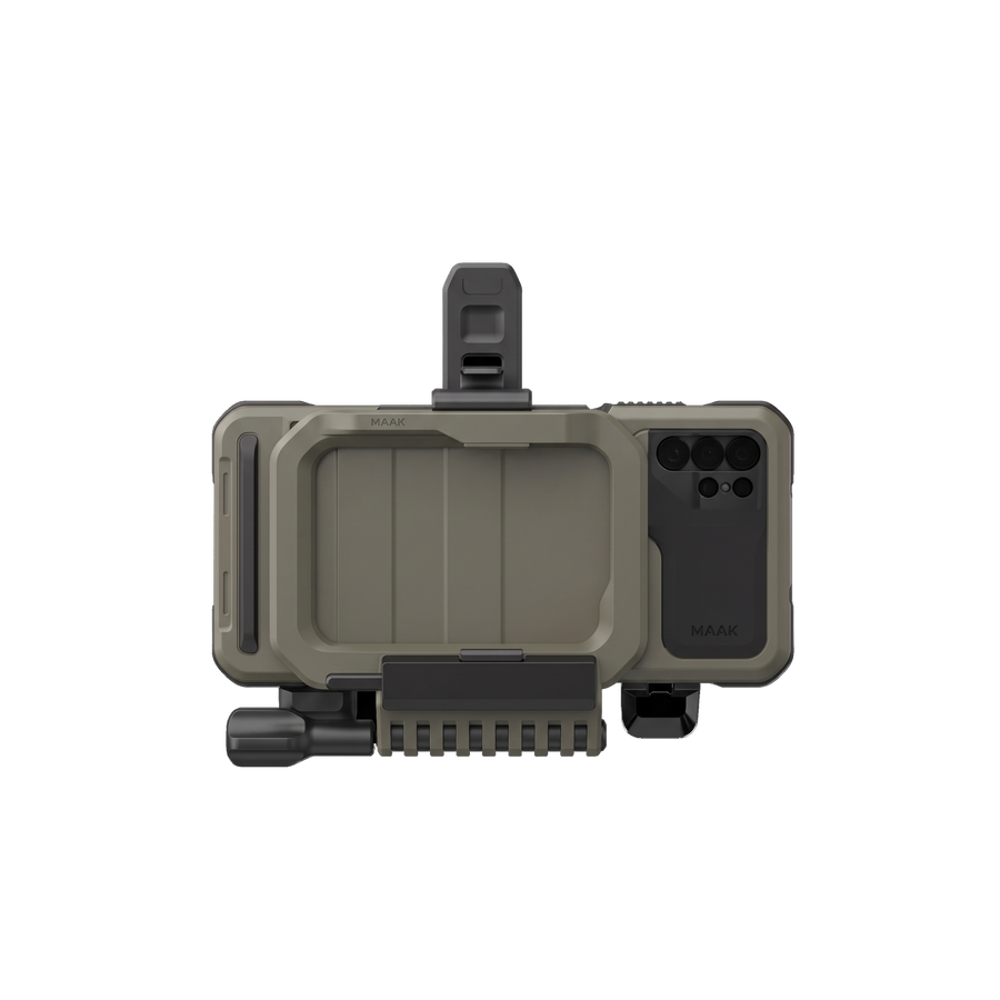 GoTAK EUD S26U in the MAAK chest mount, OD green