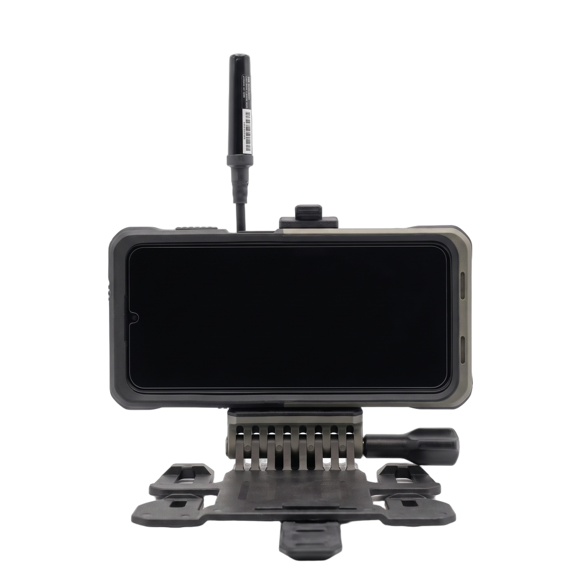 RIDAR-FM and EUD — front screen view with folding mount