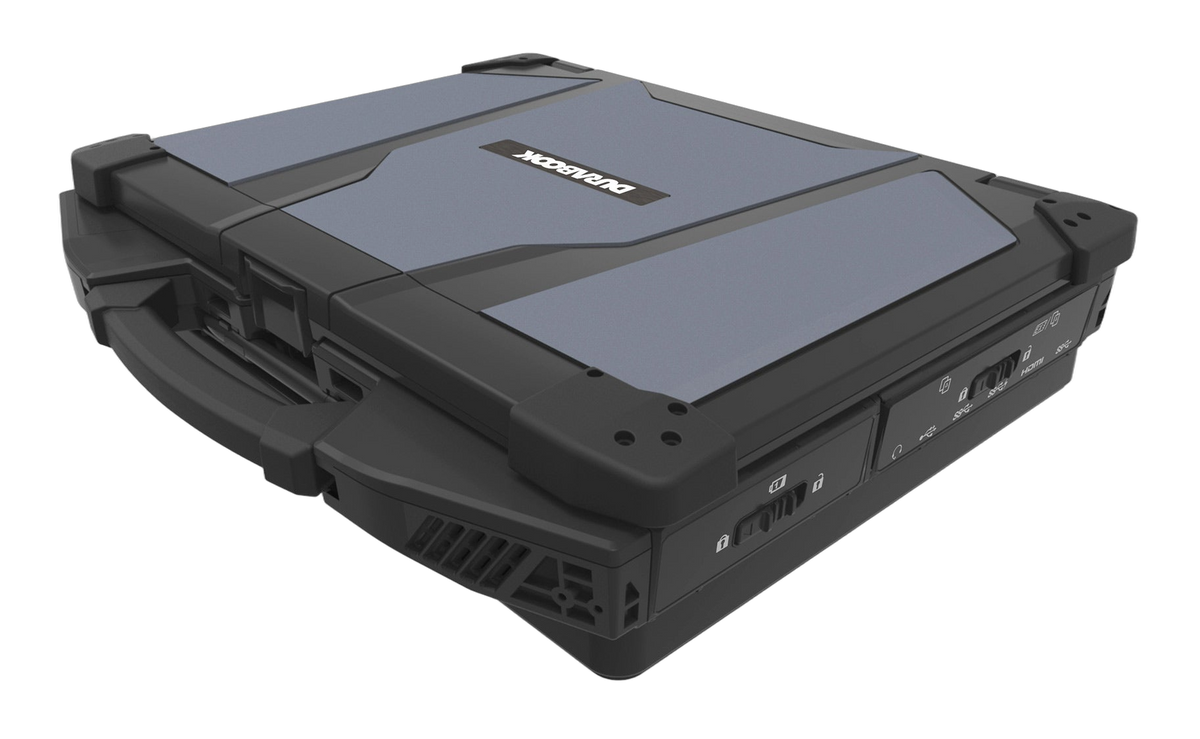 SYNAPSE-P closed, with the discrete graphics expansion box fitted