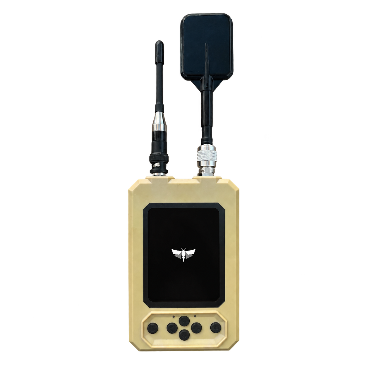 MOTH spectrum analyzer with high- and low-band antennas